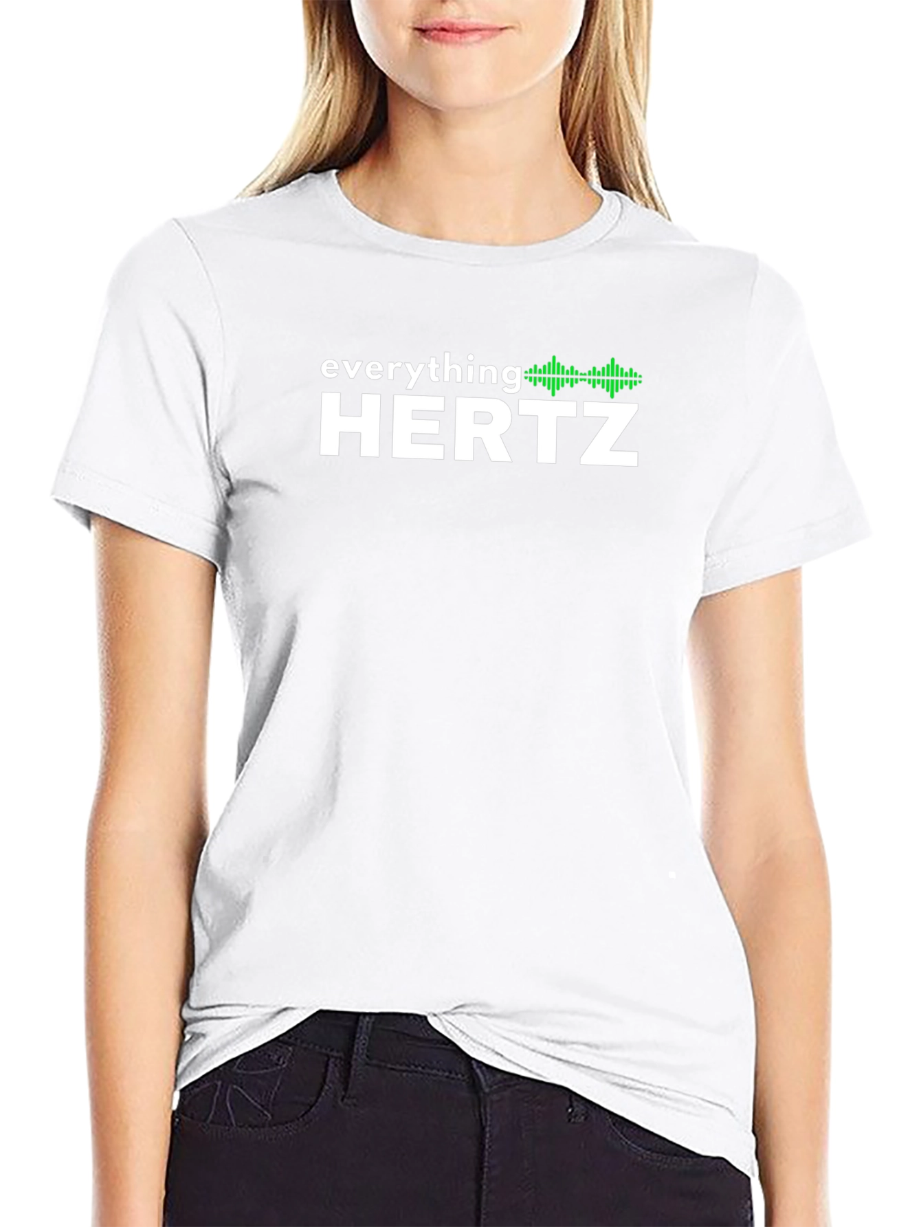 Everything Hertz Graphic T-Shirt - Black