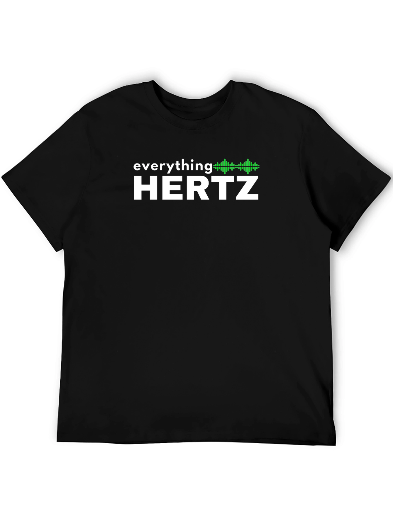 Everything Hertz Graphic T-Shirt - Black