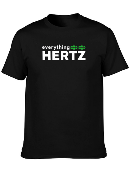 Everything Hertz Graphic T-Shirt - Black