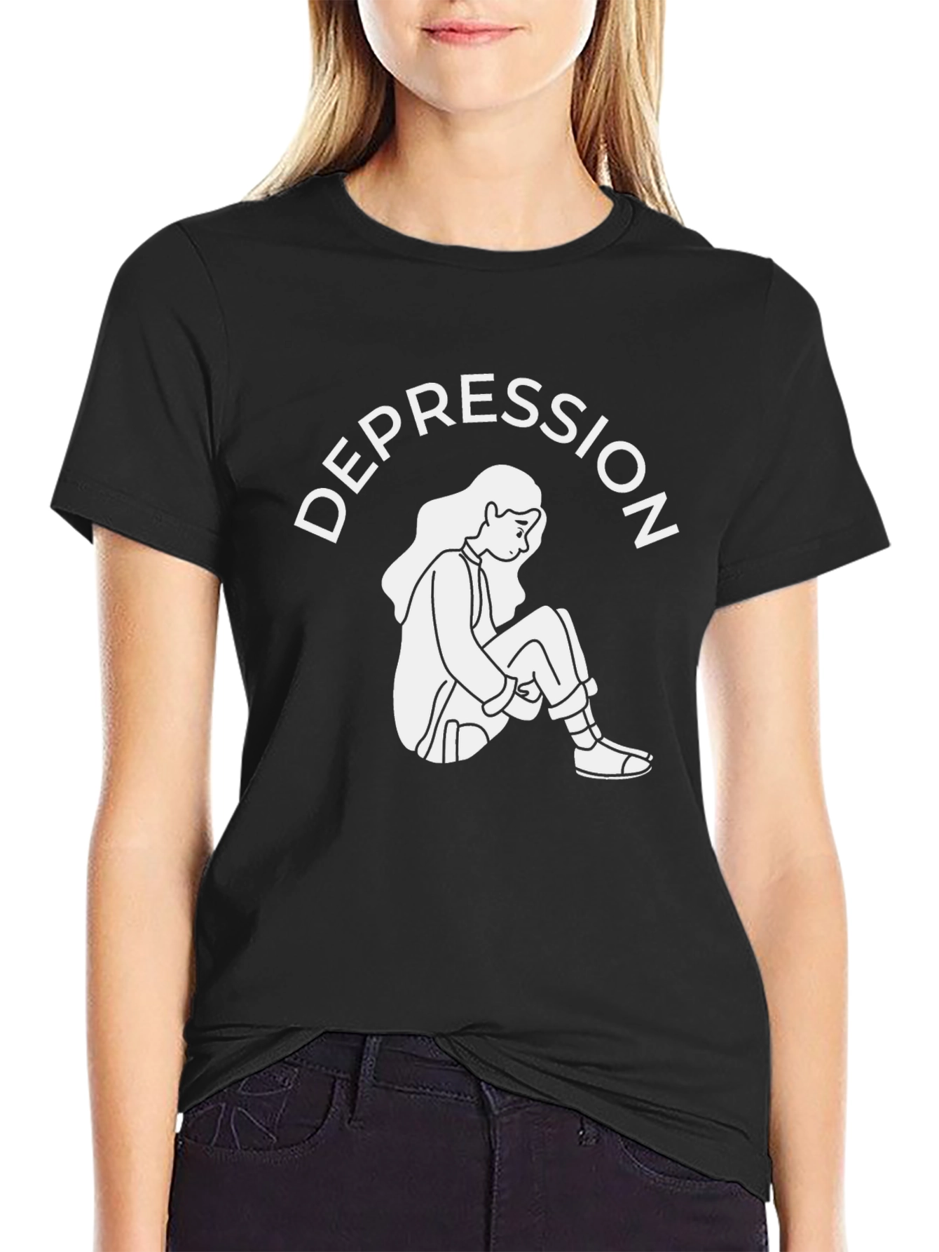 Depression Awareness T-Shirt: Mental Health Support