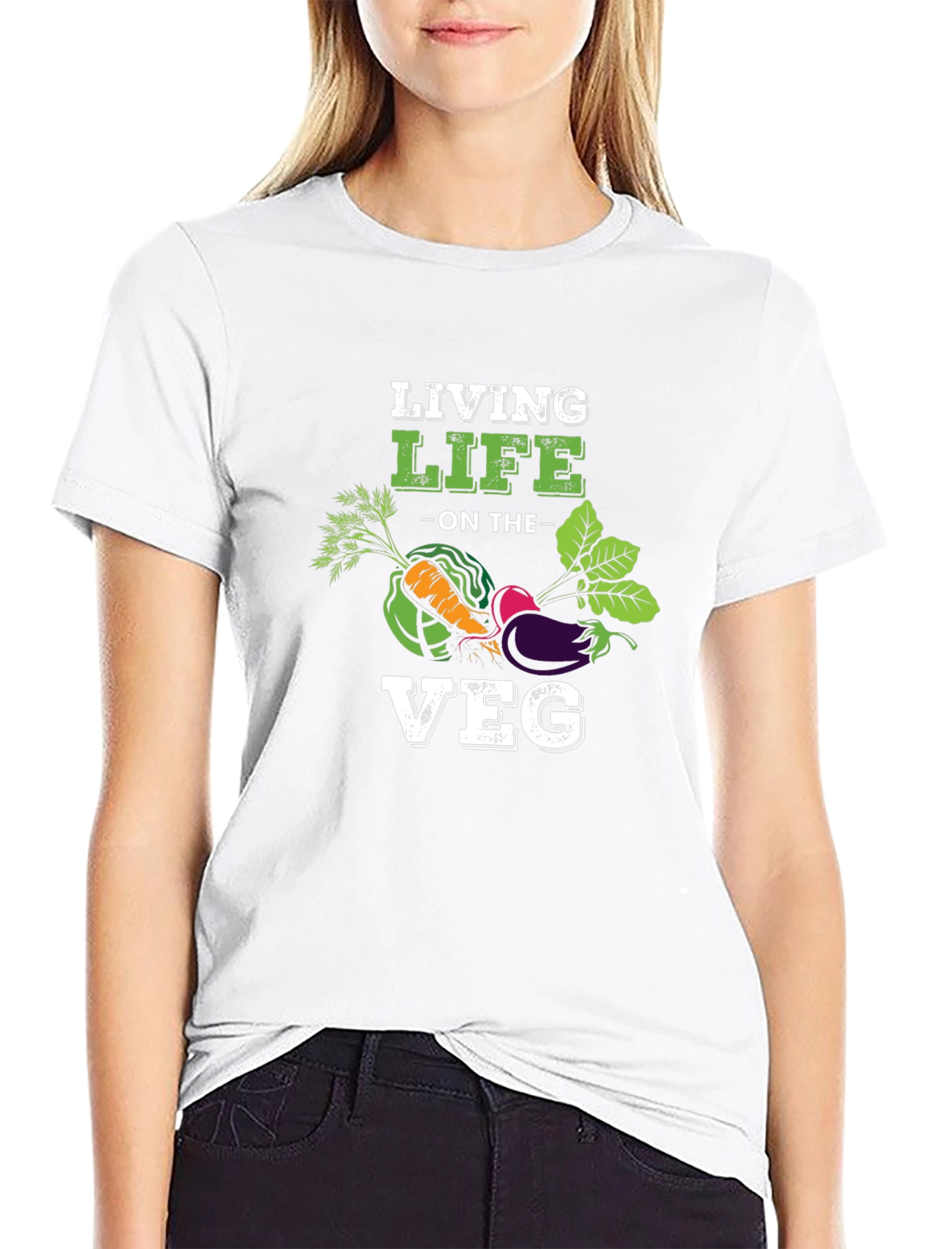 Living Life on the Veg T-Shirt
