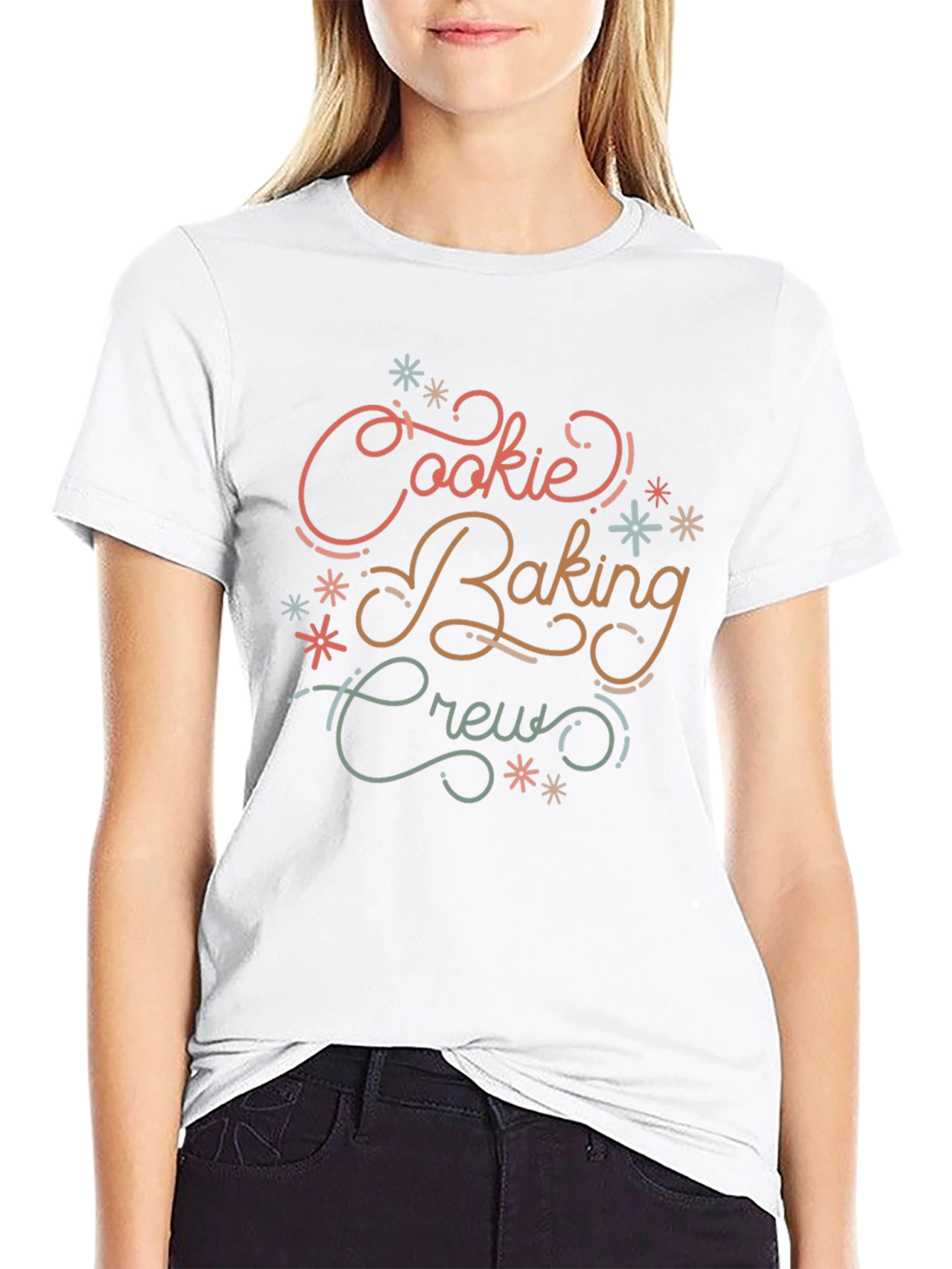 Cookie Baking Crew Graphic T-Shirt