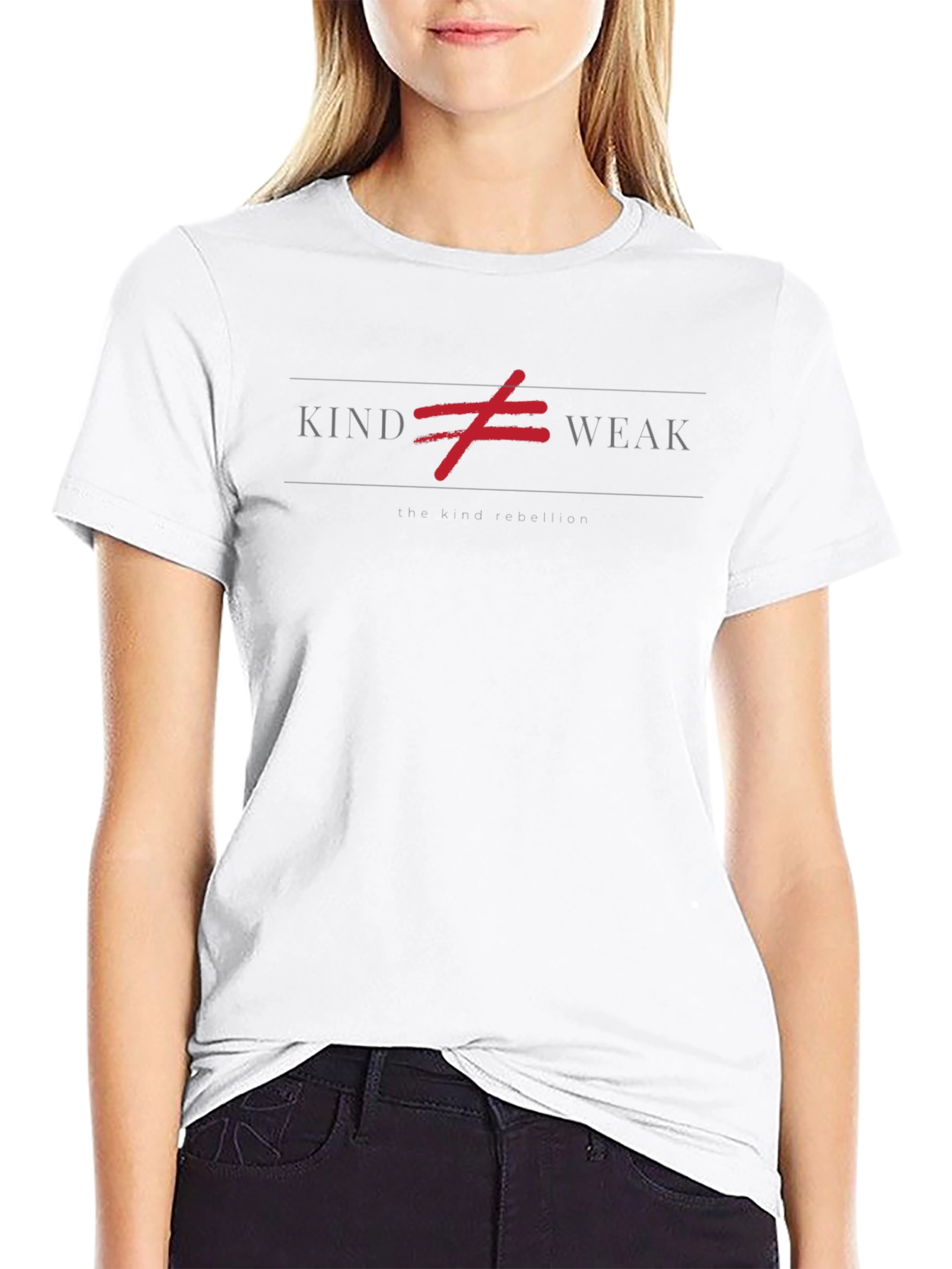 Kind Not Weak Graphic Tee - The Kind Rebellion