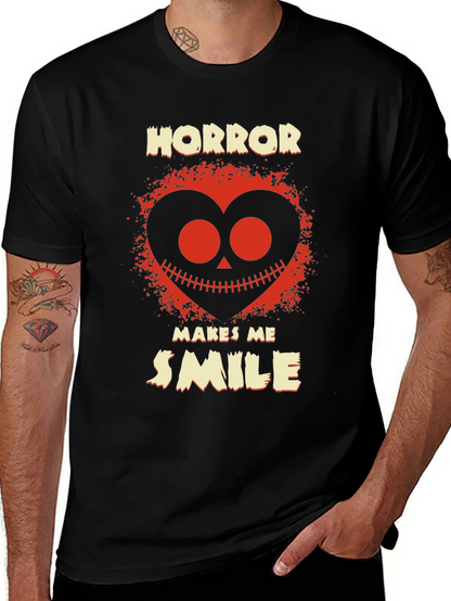 Horror Makes Me Smile T-Shirt
