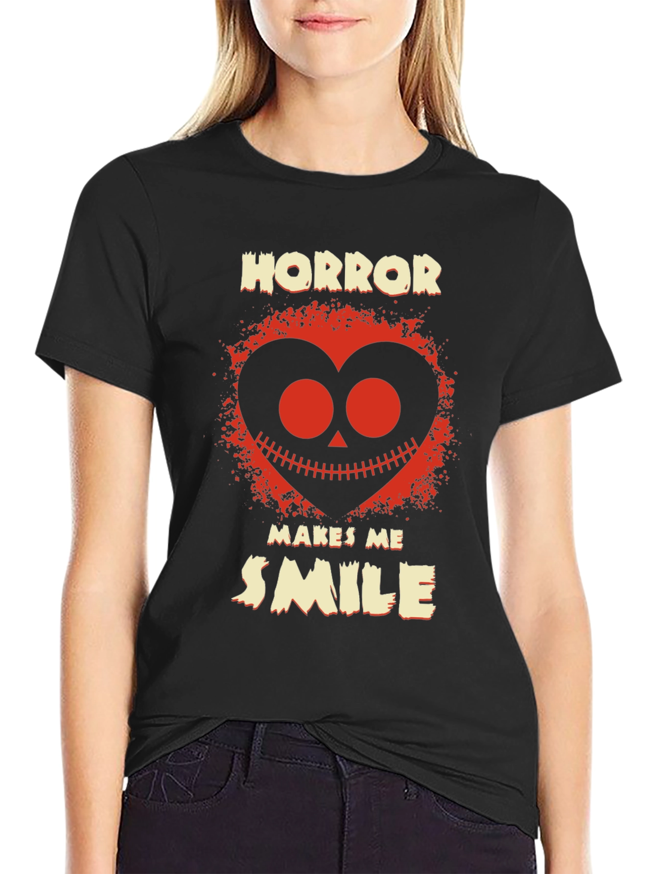 Horror Makes Me Smile T-Shirt
