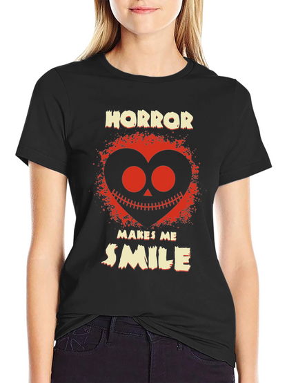 Horror Makes Me Smile T-Shirt