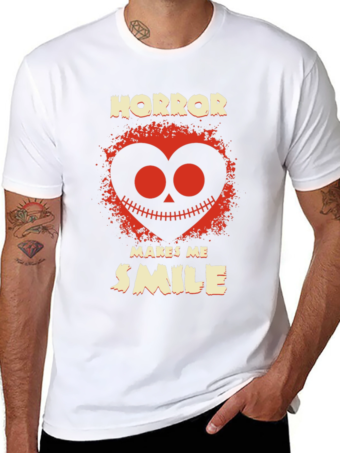 Horror Makes Me Smile T-Shirt