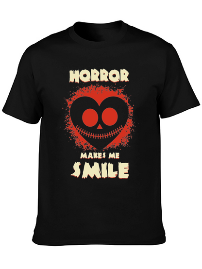 Horror Makes Me Smile T-Shirt