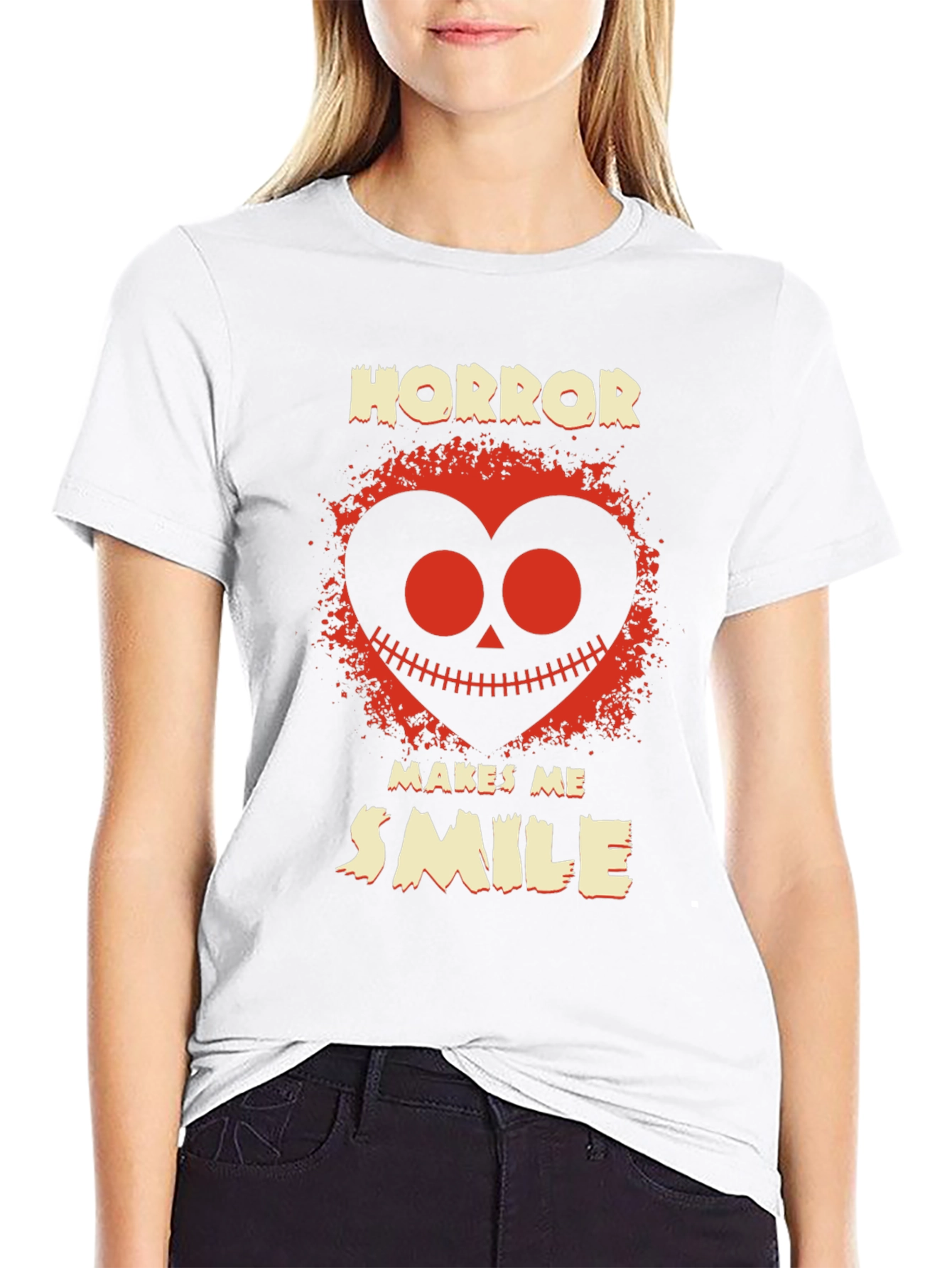 Horror Makes Me Smile T-Shirt