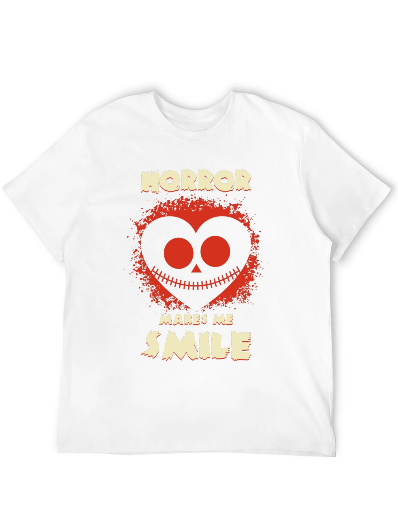 Horror Makes Me Smile T-Shirt