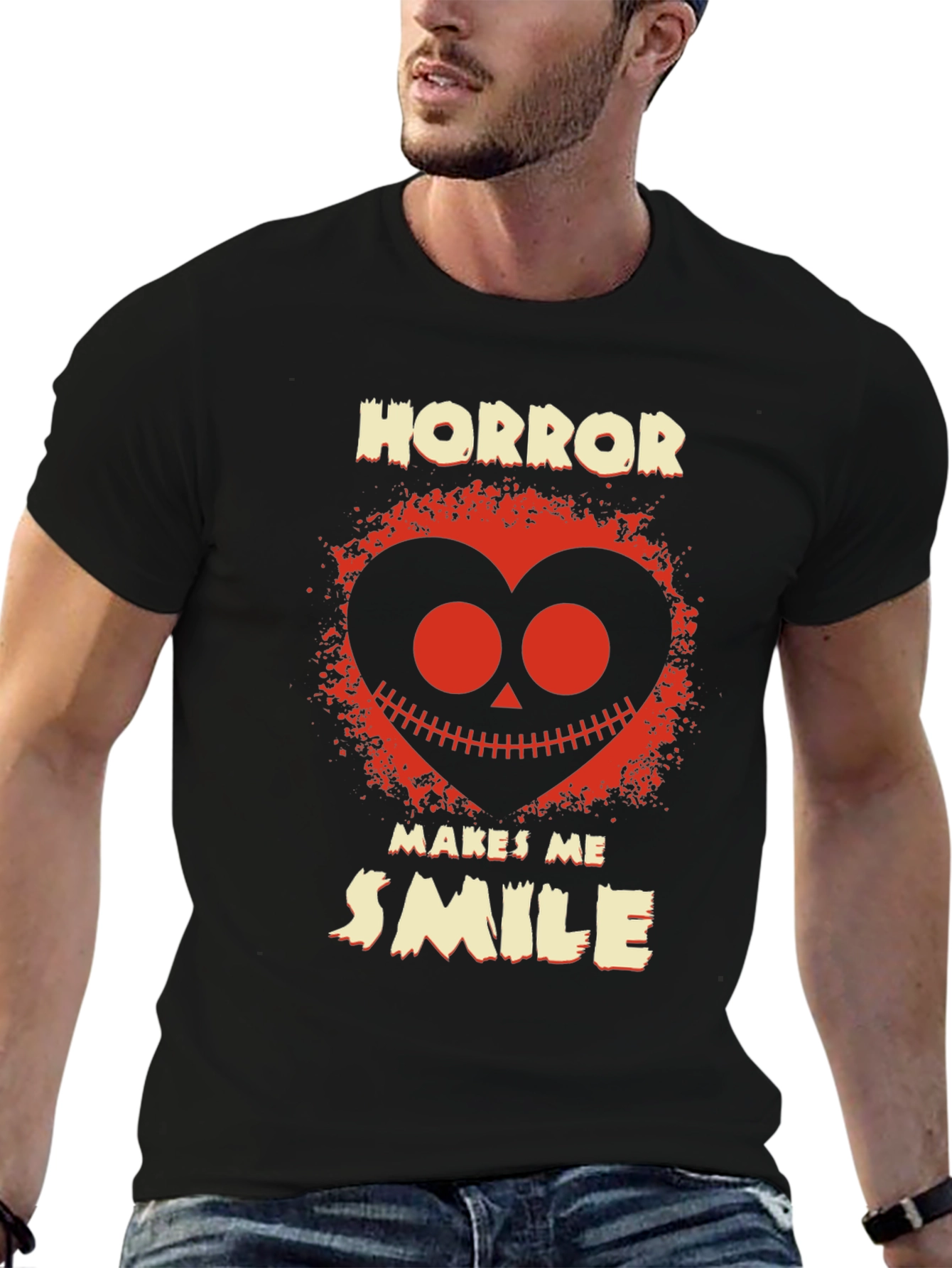 Horror Makes Me Smile T-Shirt