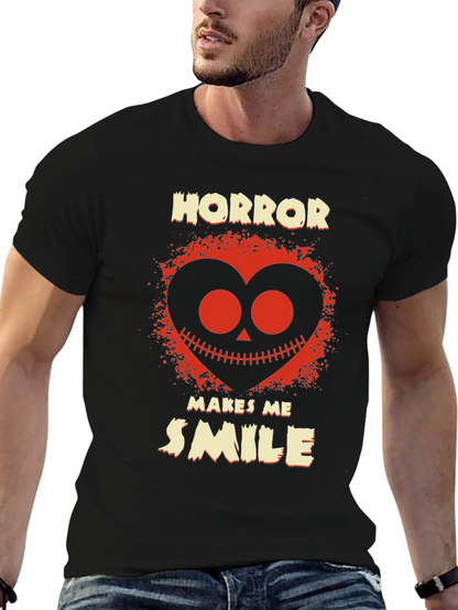 Horror Makes Me Smile T-Shirt