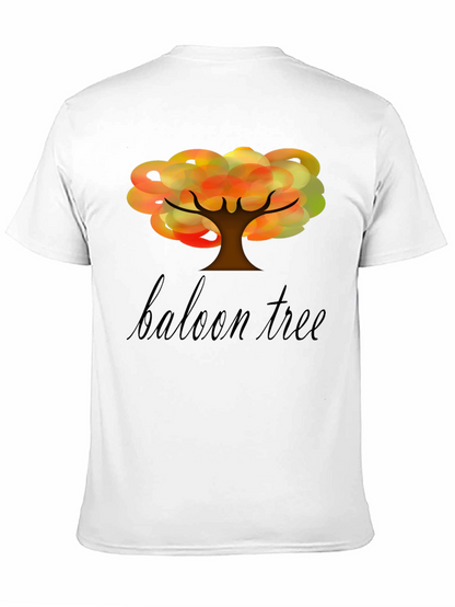 Balloon Tree Graphic Tee - Unique Design