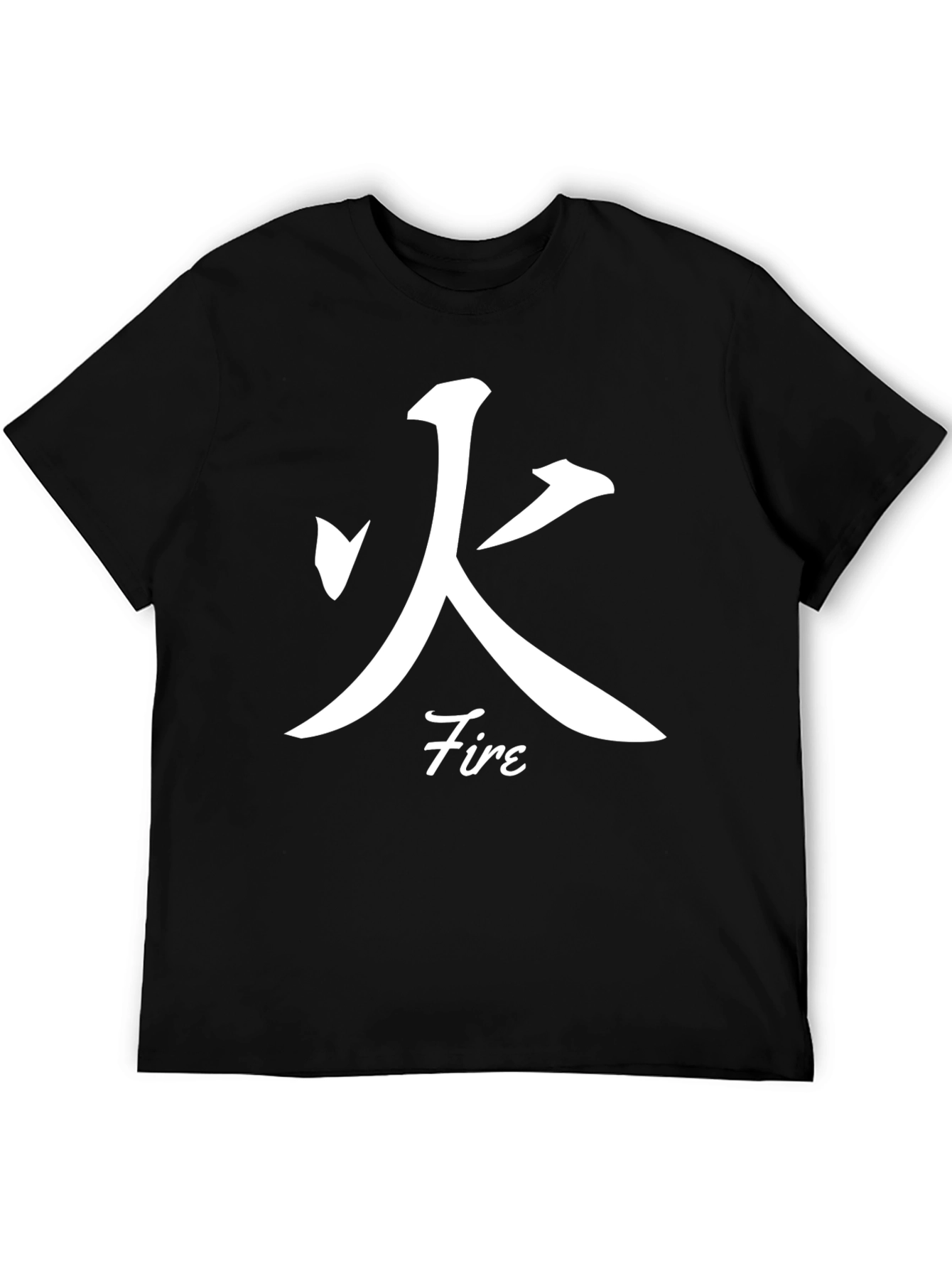 Fire Kanji Graphic T-Shirt