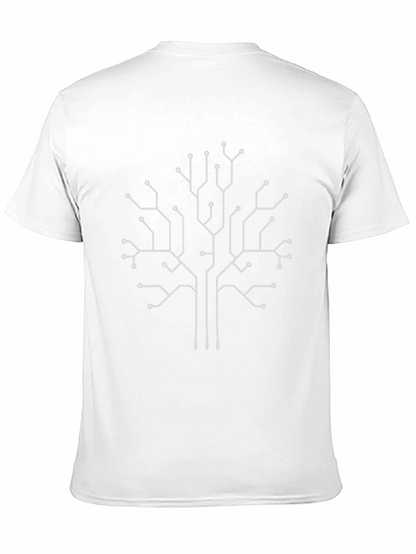 Tech Tree Graphic Tee - Stylish Geek Fashion