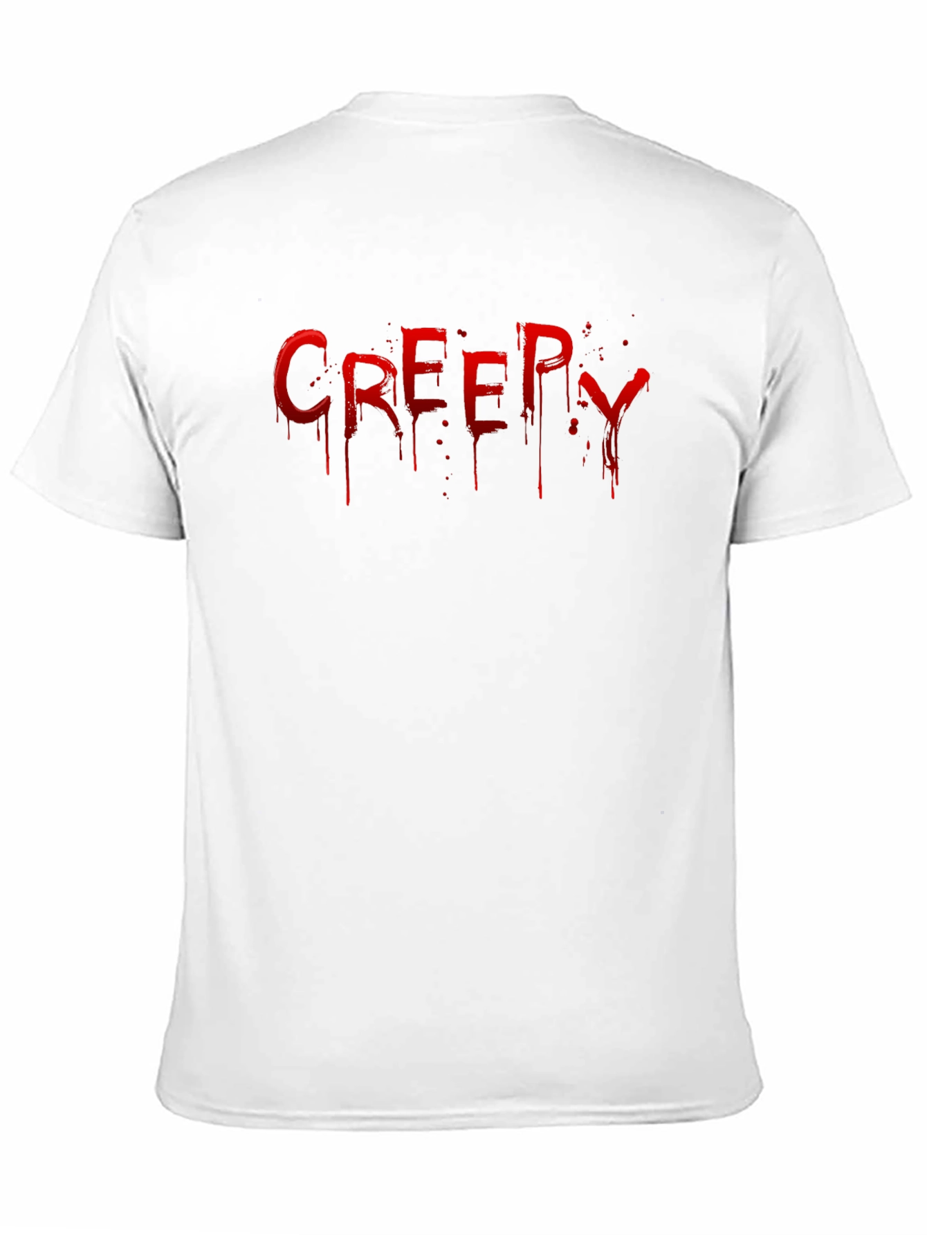 Creepy Drip Graphic T-Shirt - Black