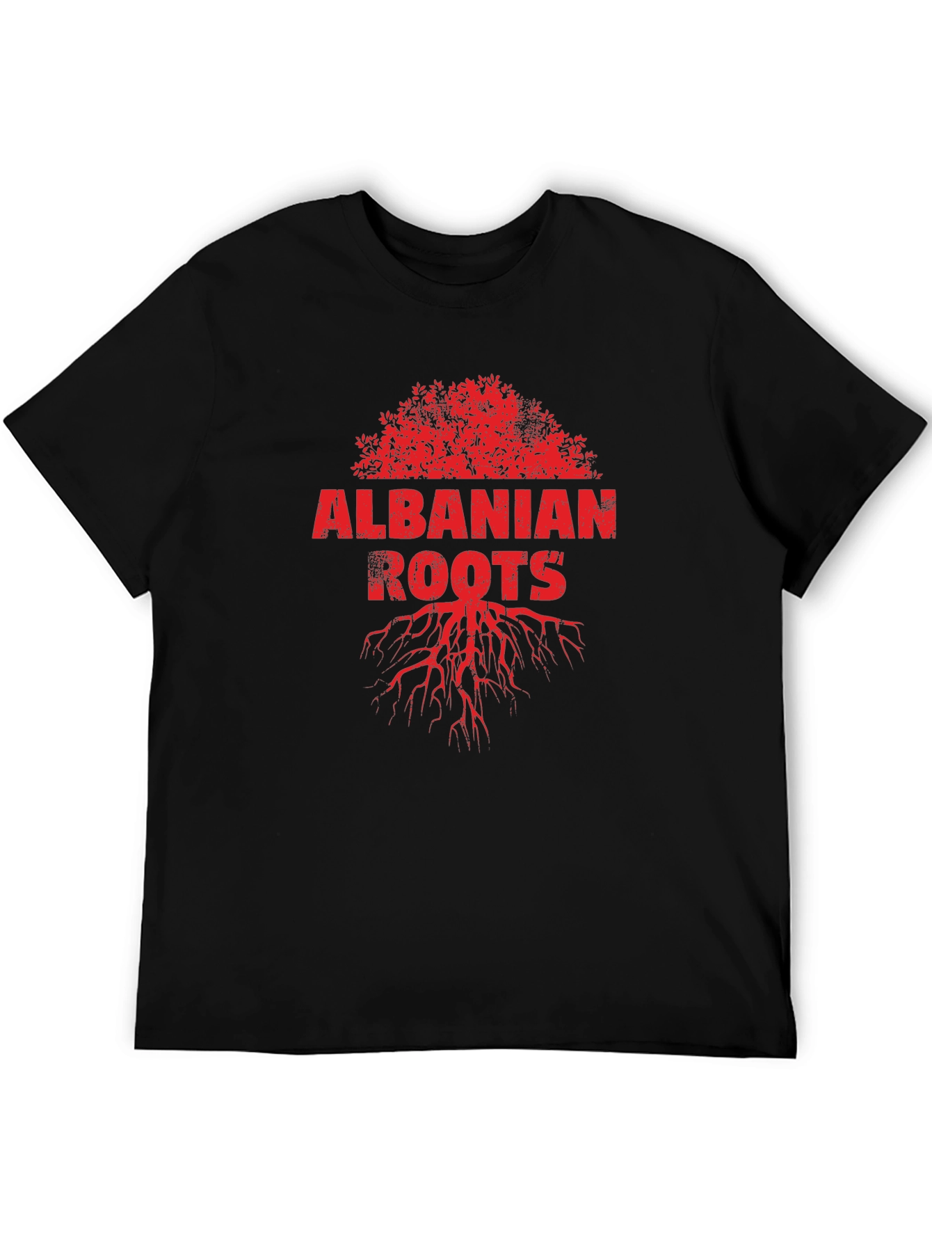 Albanian Roots Graphic Tee - Black