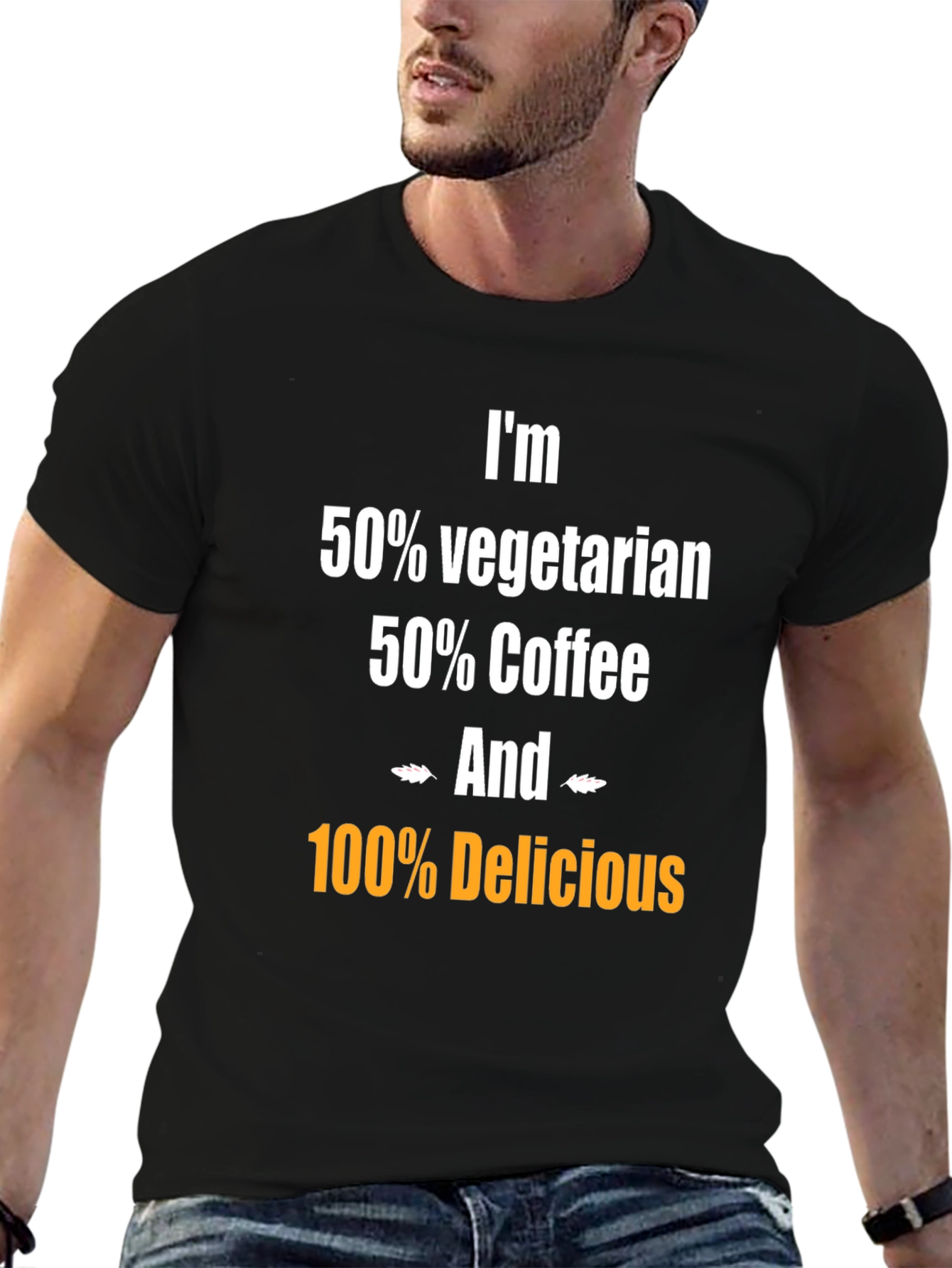 Funny Vegetarian Coffee Delicious T-Shirt