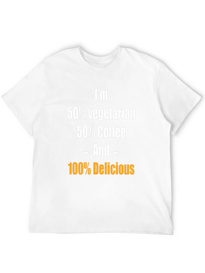 Funny Vegetarian Coffee Delicious T-Shirt