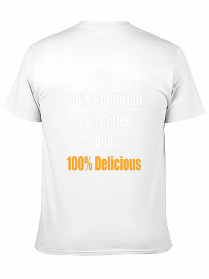 Funny Vegetarian Coffee Delicious T-Shirt