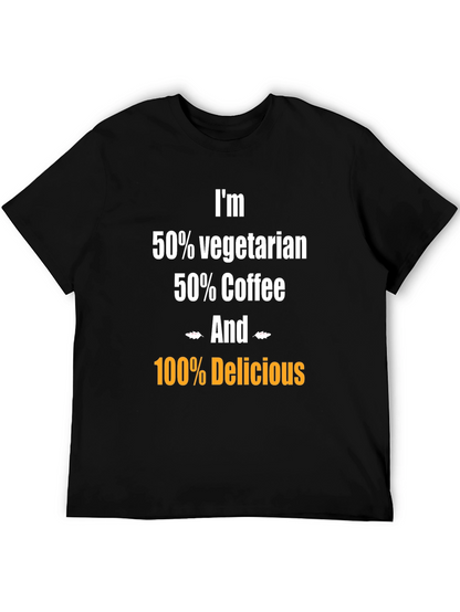 Funny Vegetarian Coffee Delicious T-Shirt