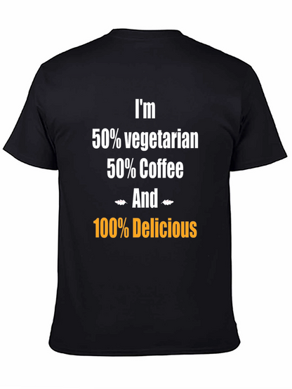 Funny Vegetarian Coffee Delicious T-Shirt