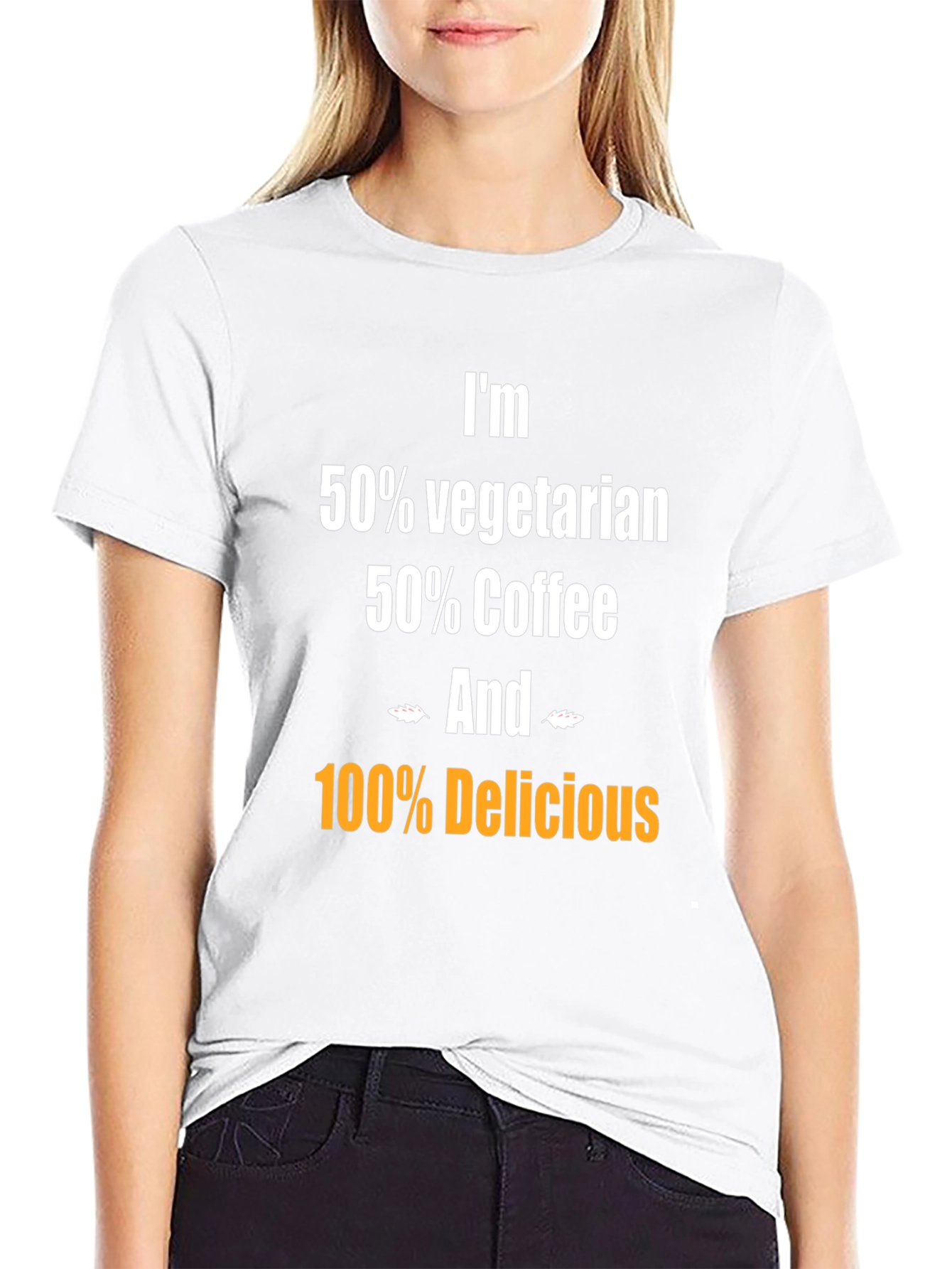 Funny Vegetarian Coffee Delicious T-Shirt