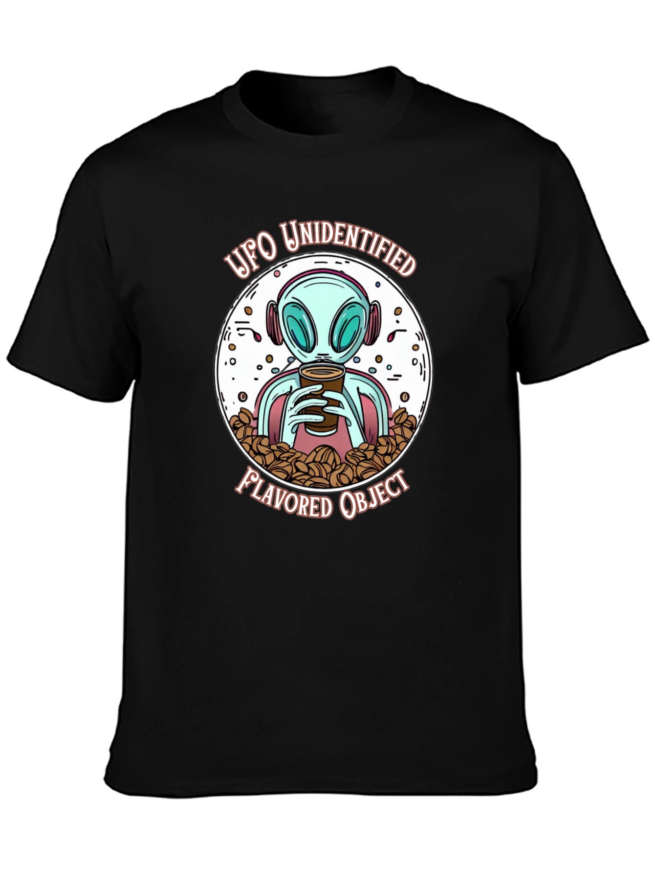 UFO Unidentified Flavored Object Graphic T-Shirt
