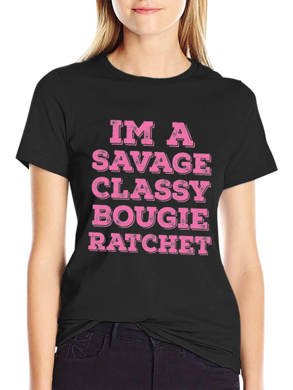 Savage Classy Bougie Ratchet T-Shirt