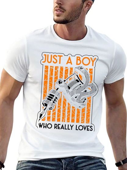 Just a Boy Who Loves Tattooing T-Shirt