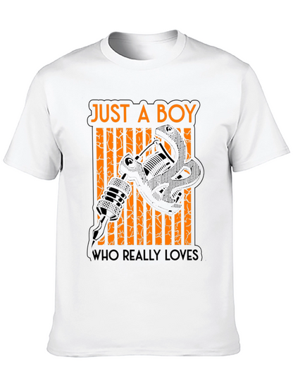 Just a Boy Who Loves Tattooing T-Shirt