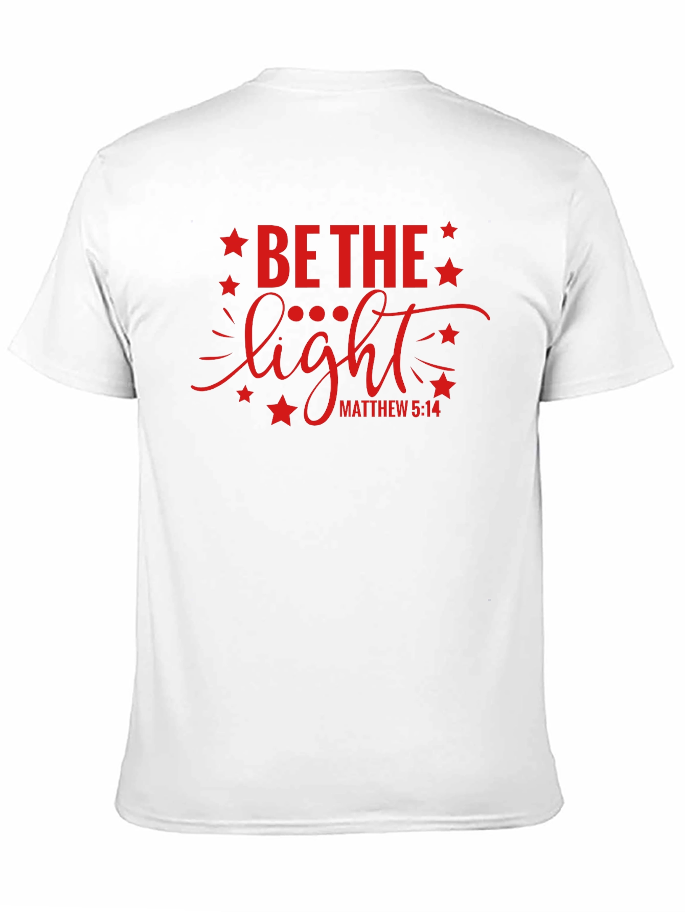 Be The Light Graphic T-Shirt Christian Apparel