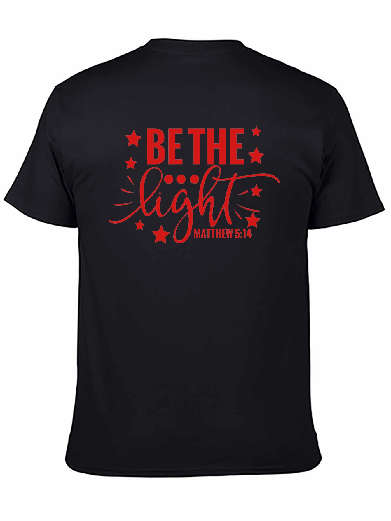 Be The Light Graphic T-Shirt Christian Apparel