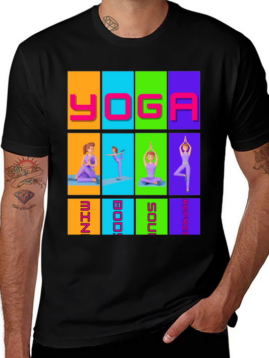 Yoga Mind Body Soul T-Shirt