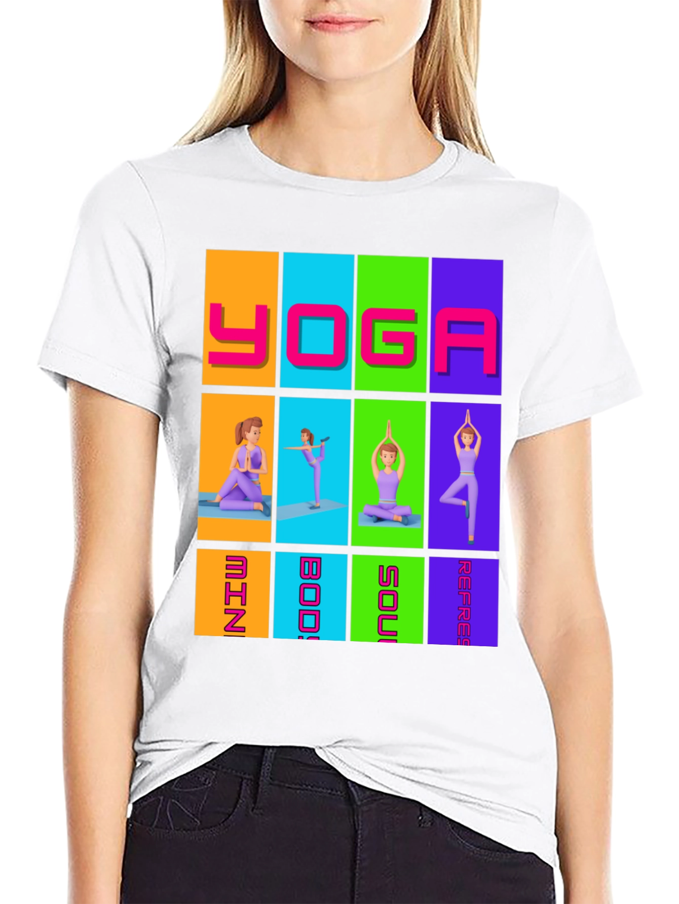Yoga Mind Body Soul T-Shirt