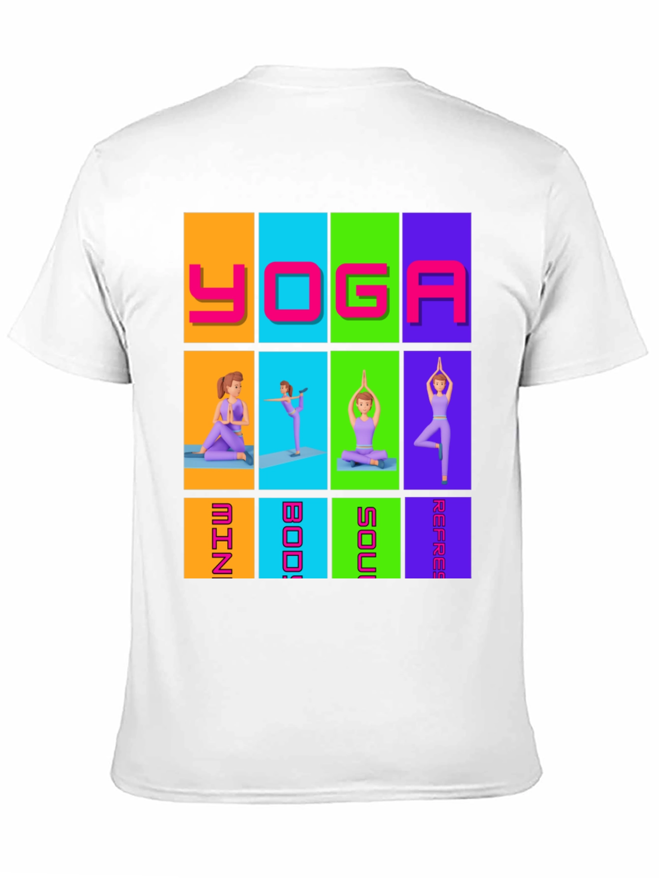 Yoga Mind Body Soul T-Shirt
