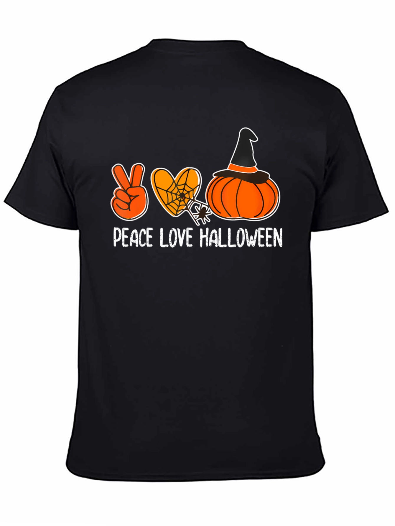 Peace Love Halloween Graphic Tee