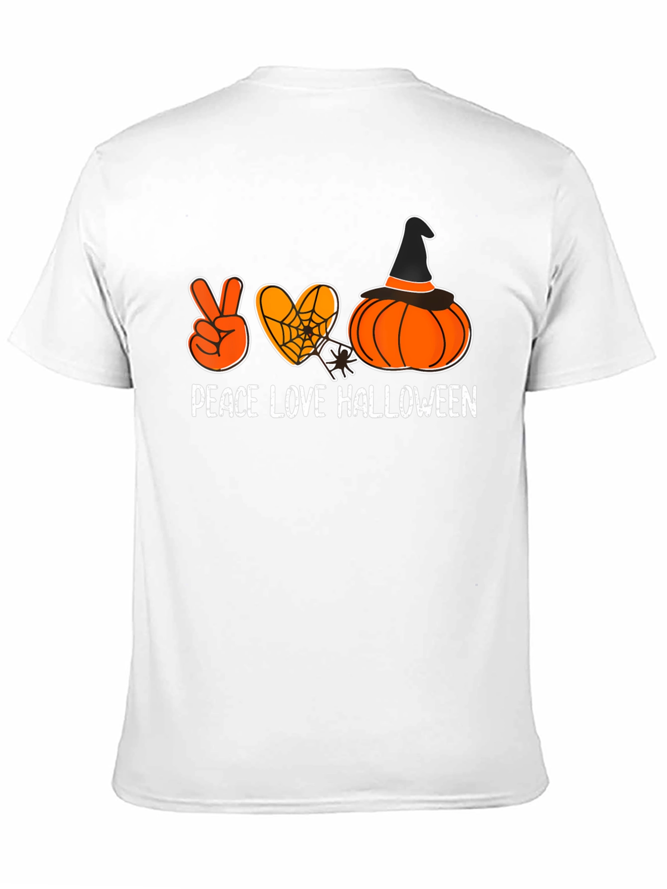 Peace Love Halloween Graphic Tee