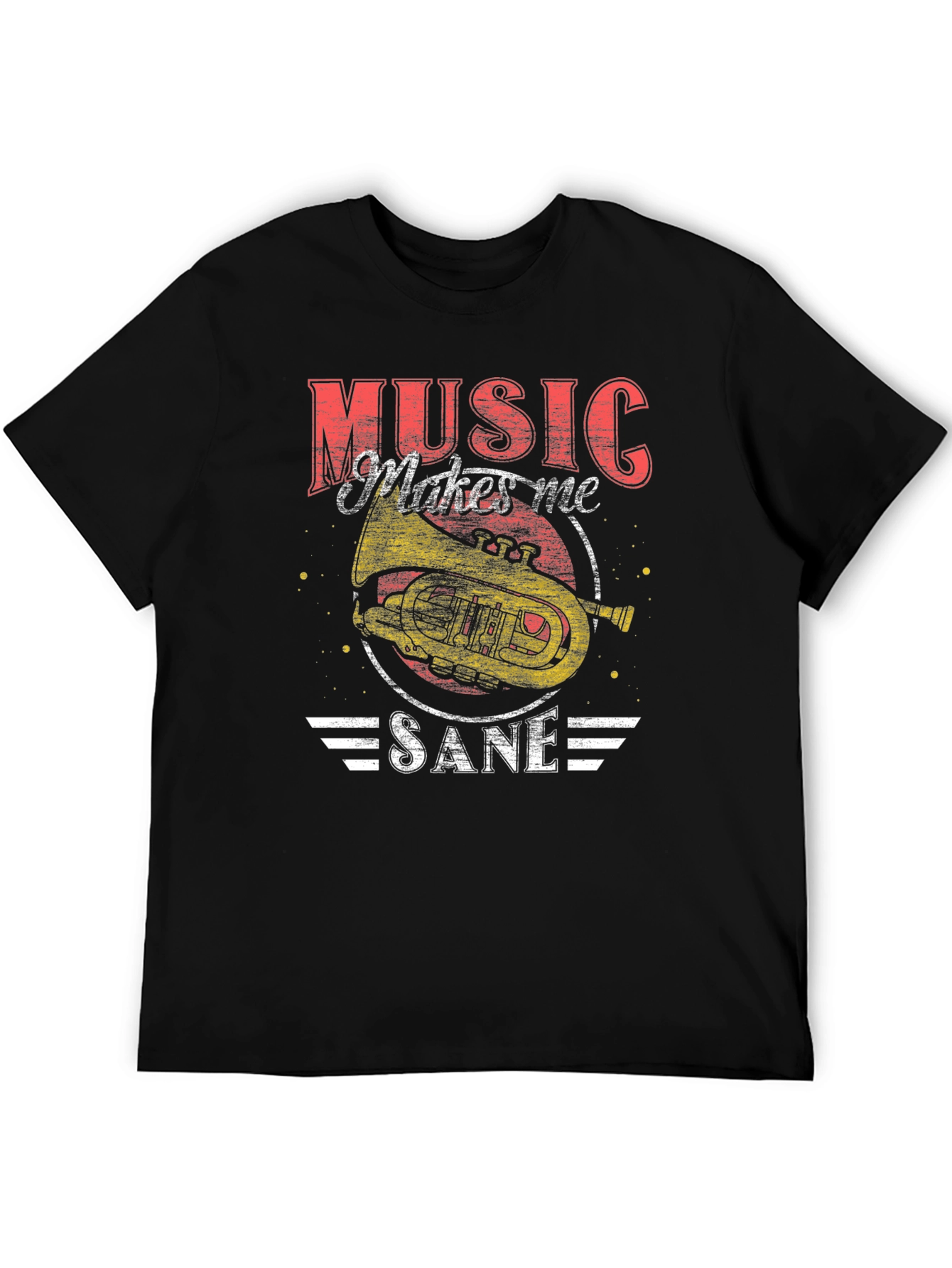 Music Makes Me Sane T-Shirt