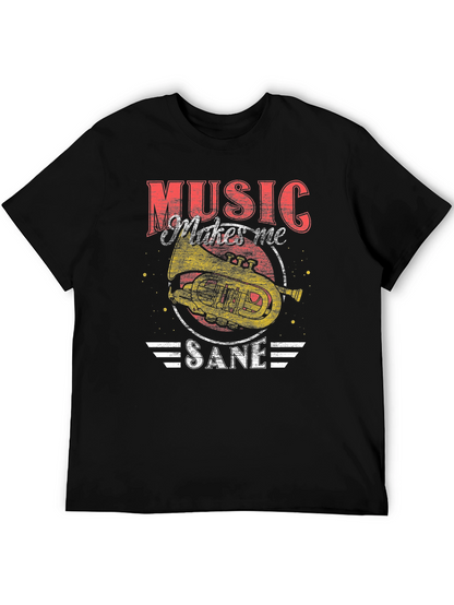 Music Makes Me Sane T-Shirt
