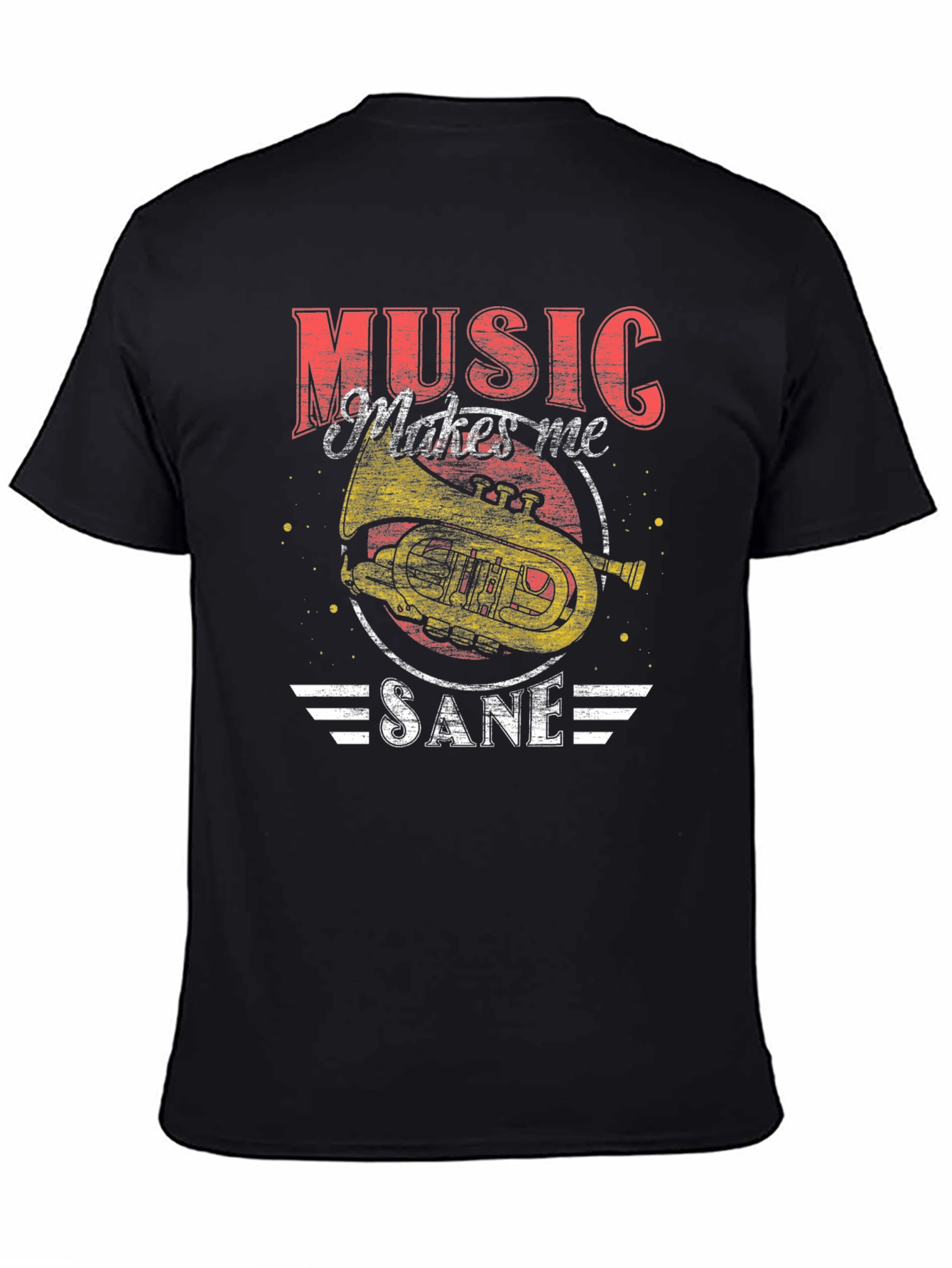 Music Makes Me Sane T-Shirt
