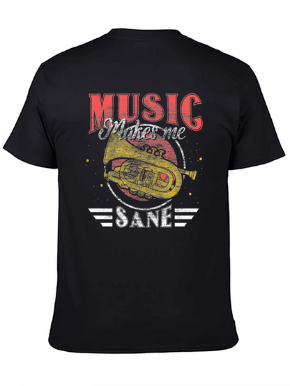 Music Makes Me Sane T-Shirt