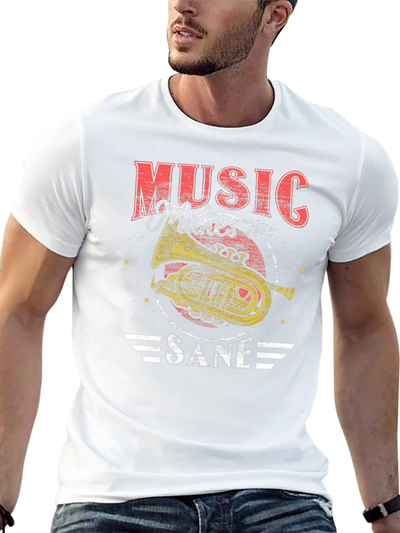 Music Makes Me Sane T-Shirt