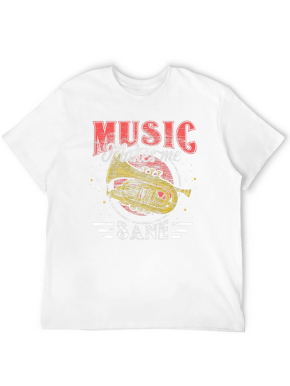 Music Makes Me Sane T-Shirt