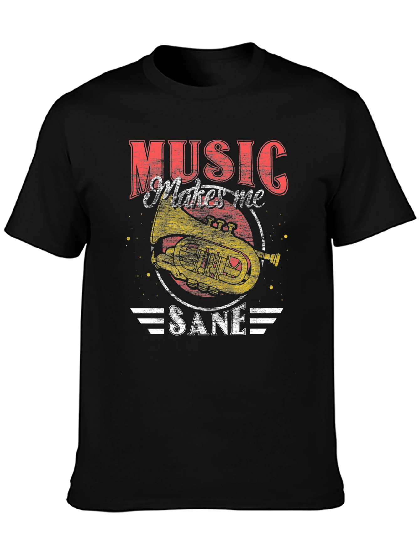 Music Makes Me Sane T-Shirt