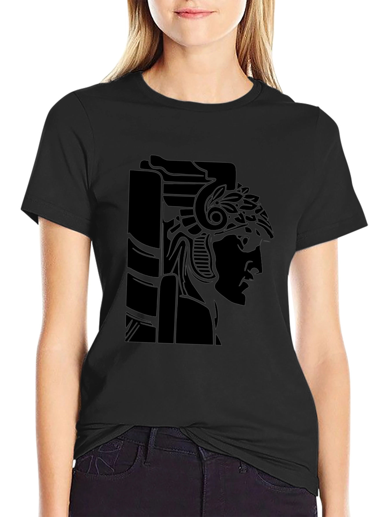 Ancient Greek Art T-Shirt - Black