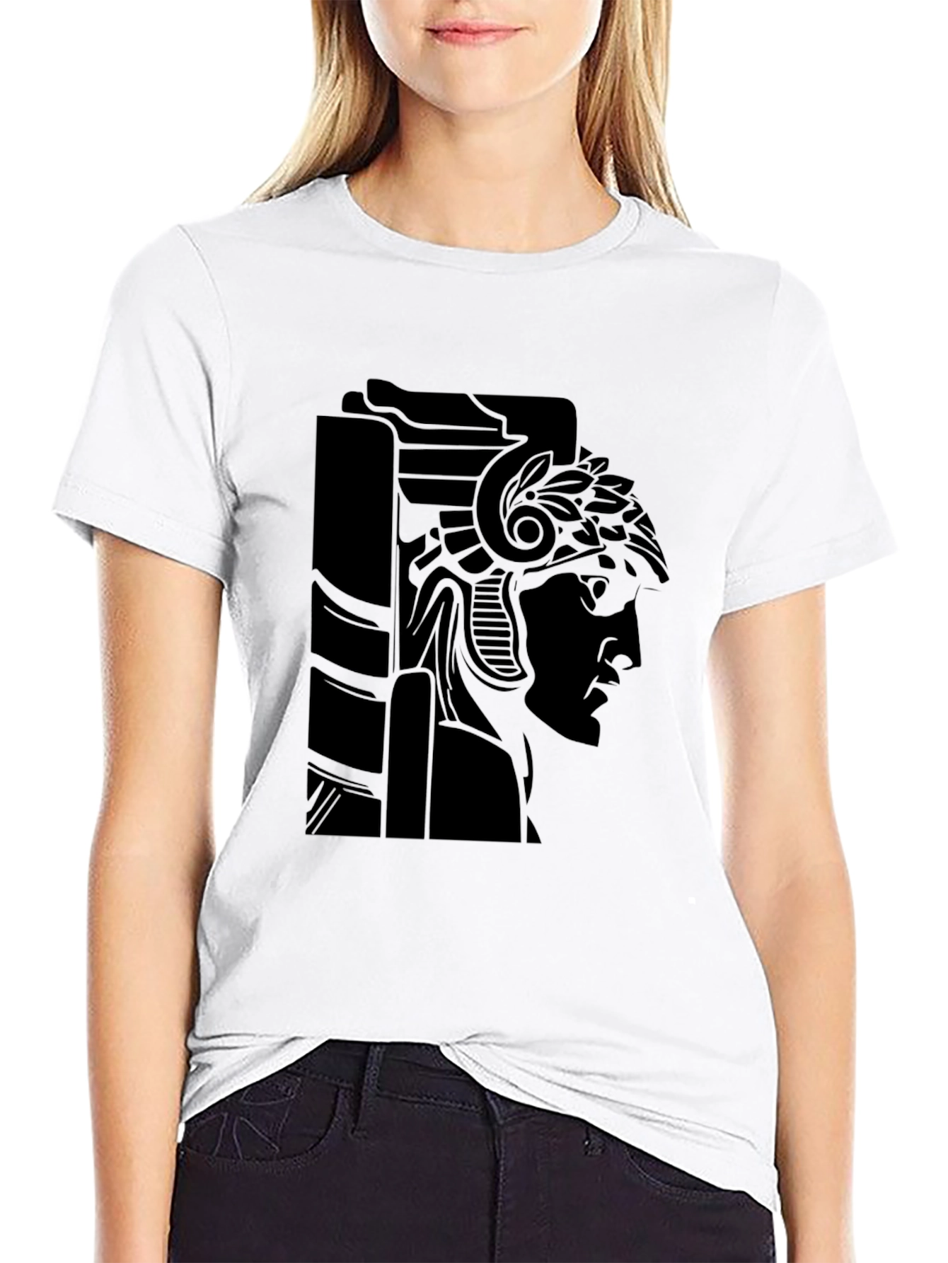 Ancient Greek Art T-Shirt - Black