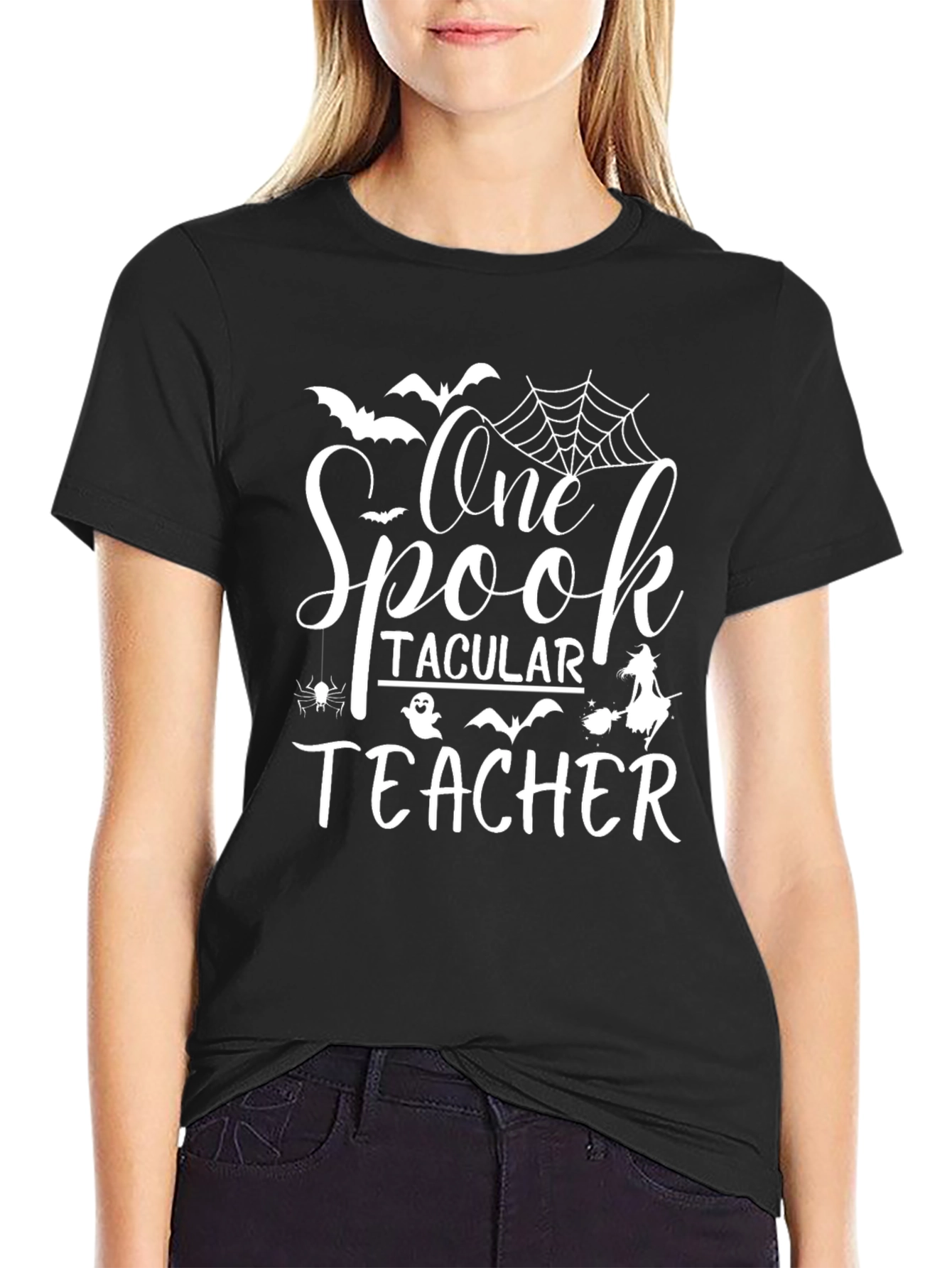 One Spooktacular Teacher Halloween T-Shirt