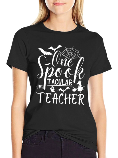 One Spooktacular Teacher Halloween T-Shirt