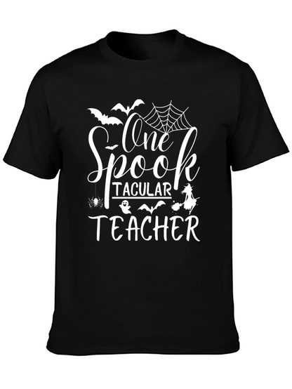 One Spooktacular Teacher Halloween T-Shirt